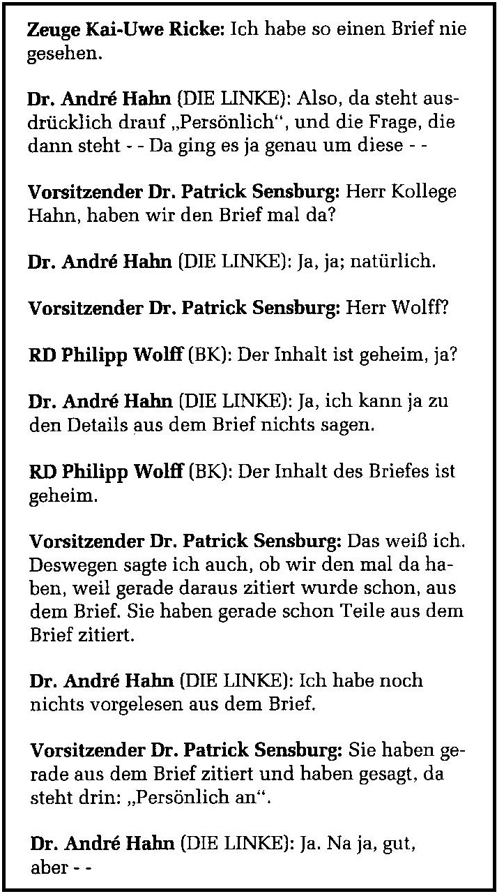 nsa untersuchungsausschuss 26 sitzung2 ausriss